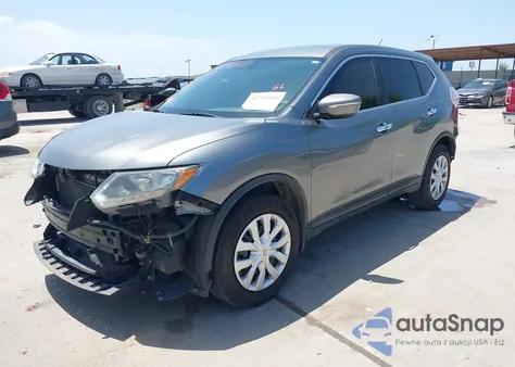 2015 Nissan Rogue S z USA, uszkodzony, nr VIN KNMAT2MT0FP505712